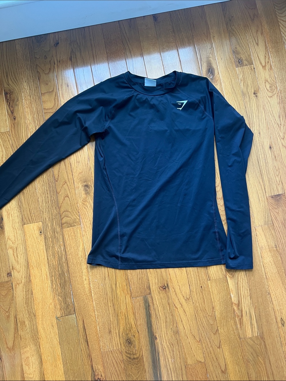 Gymshark Black Long Sleeve Performance Top